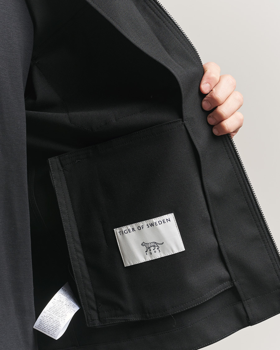 Hombres | Abrigos y chaquetas | Tiger of Sweden | Barnaby Technical Jacket Black