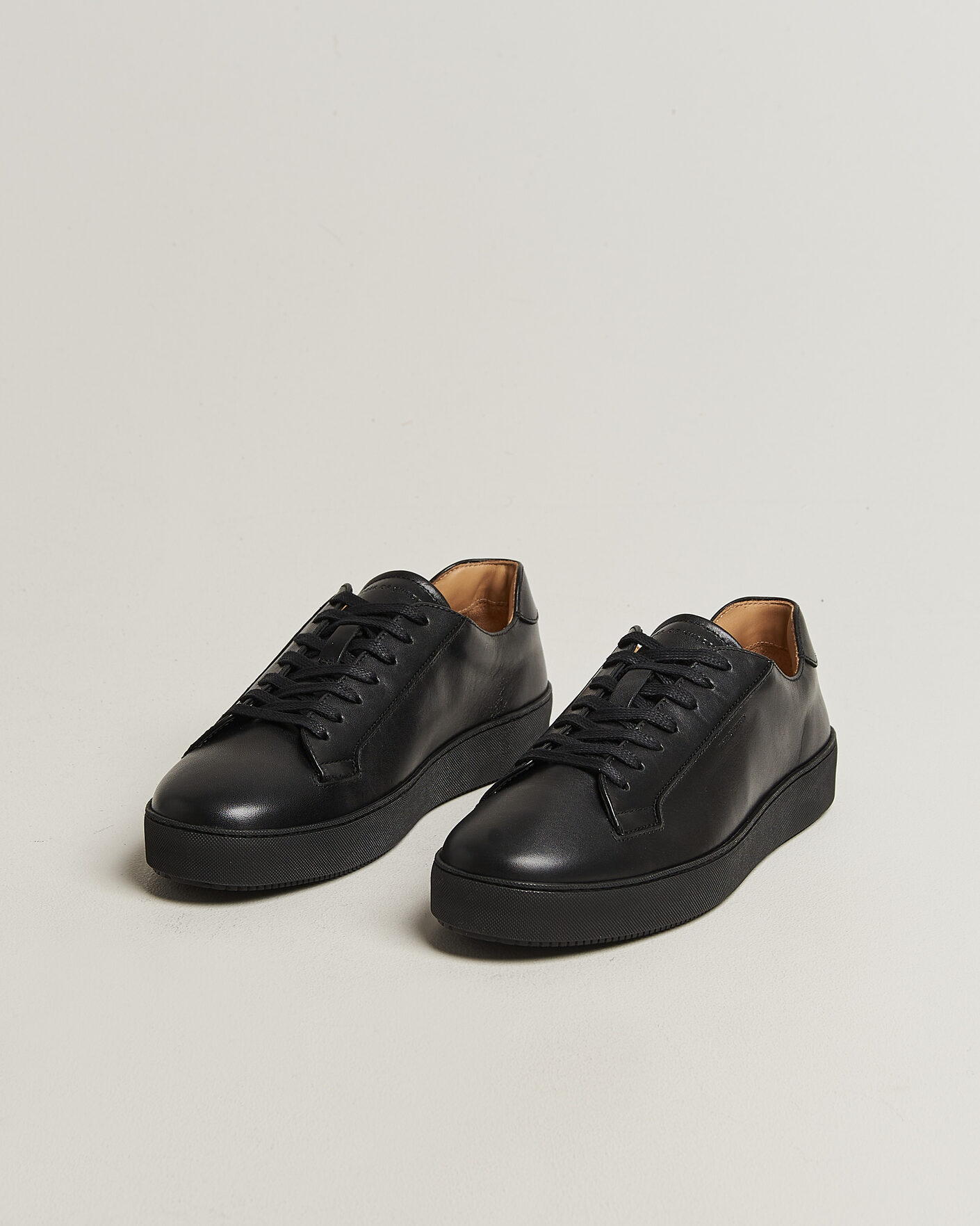 Hombres | Zapatillas | Tiger of Sweden | Salas 2 Leather Sneaker Black