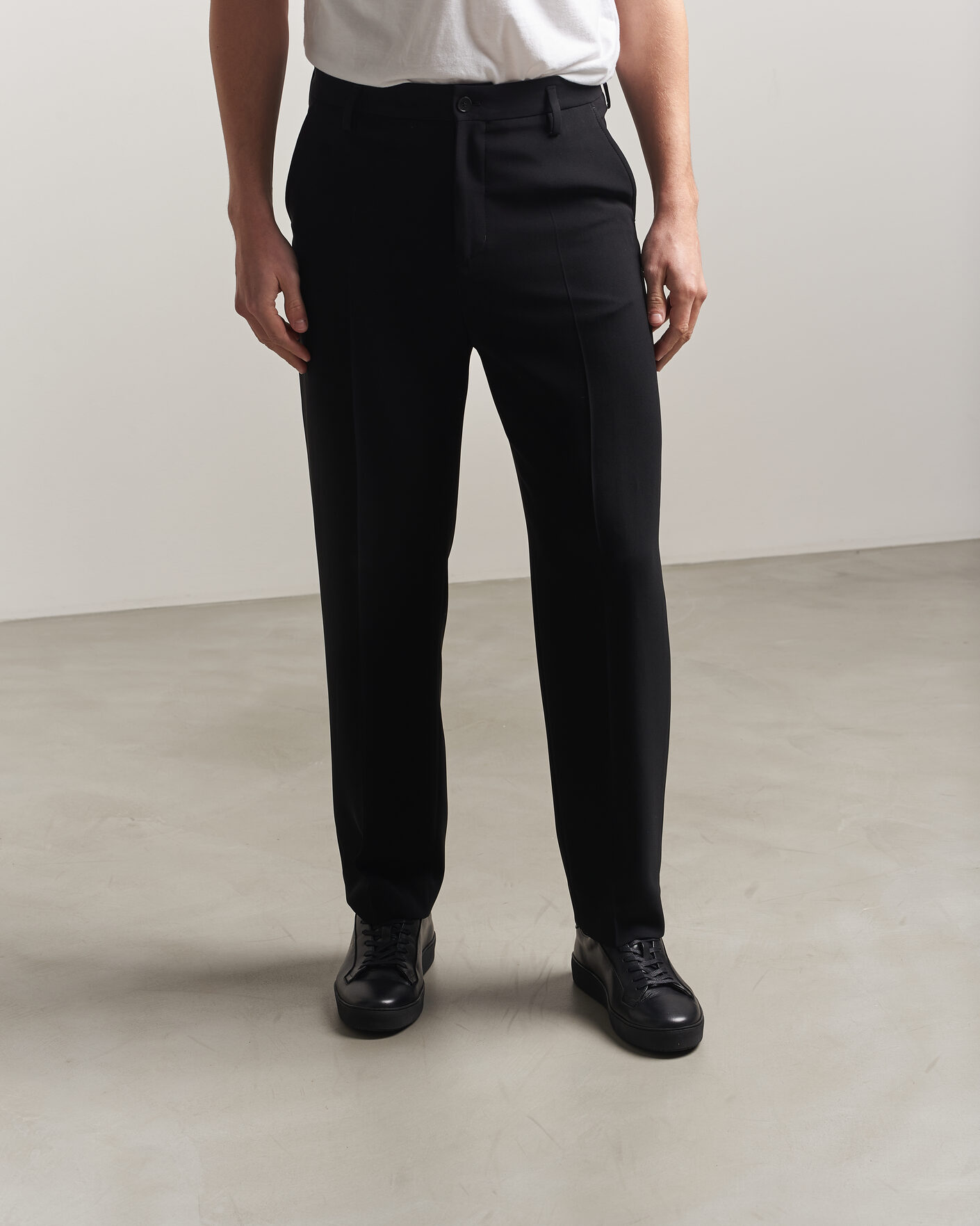 Hombres | Zapatillas | Tiger of Sweden | Salas 2 Leather Sneaker Black