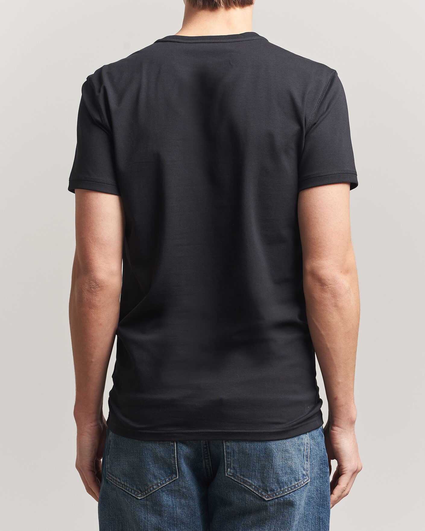 Hombres | Camisetas | Tiger of Sweden | Heimdal 2-Pack Crew Neck T-Shirt Black