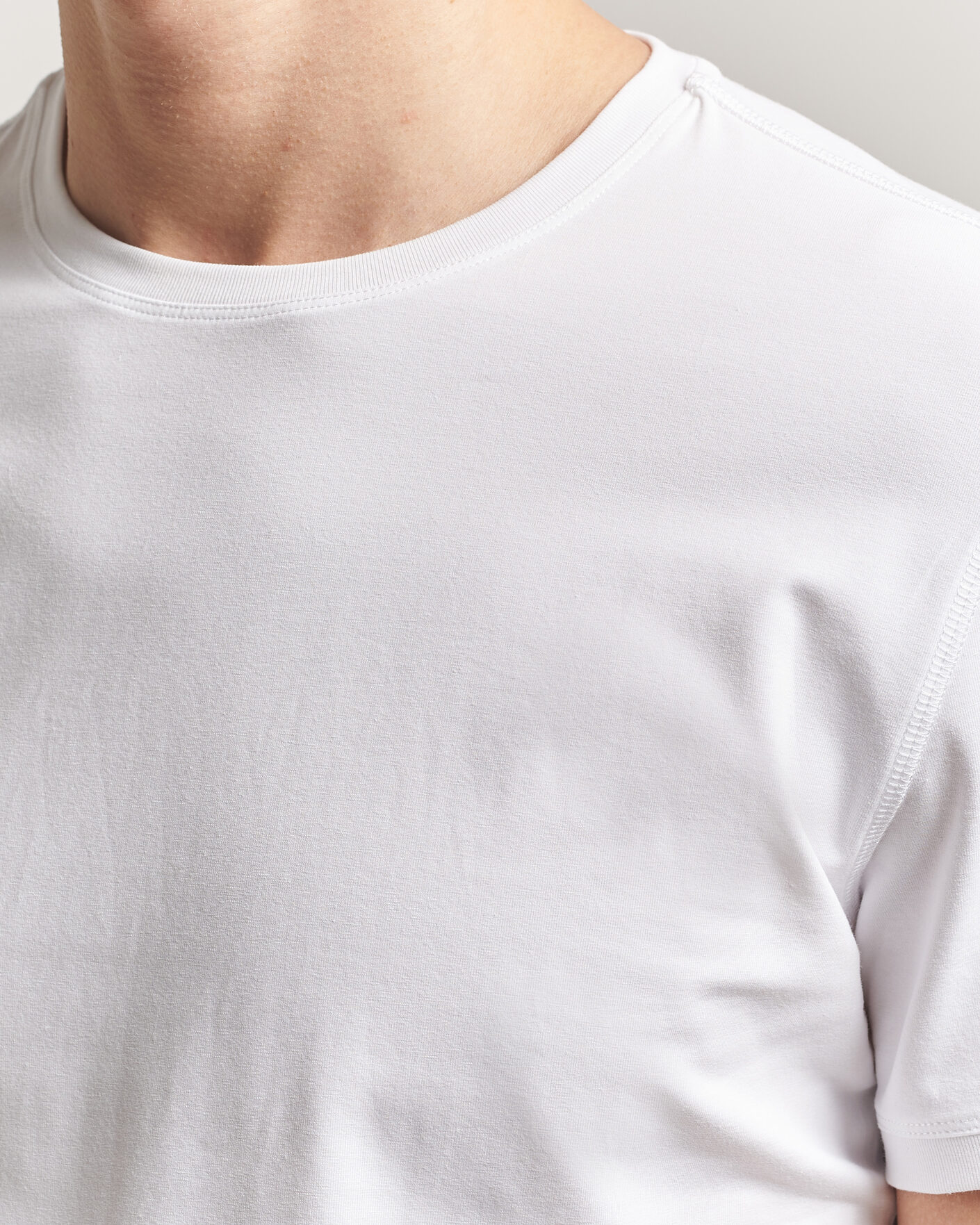 Hombres | Camisetas | Tiger of Sweden | Heimdal 2-Pack Crew Neck T-Shirt Pure White