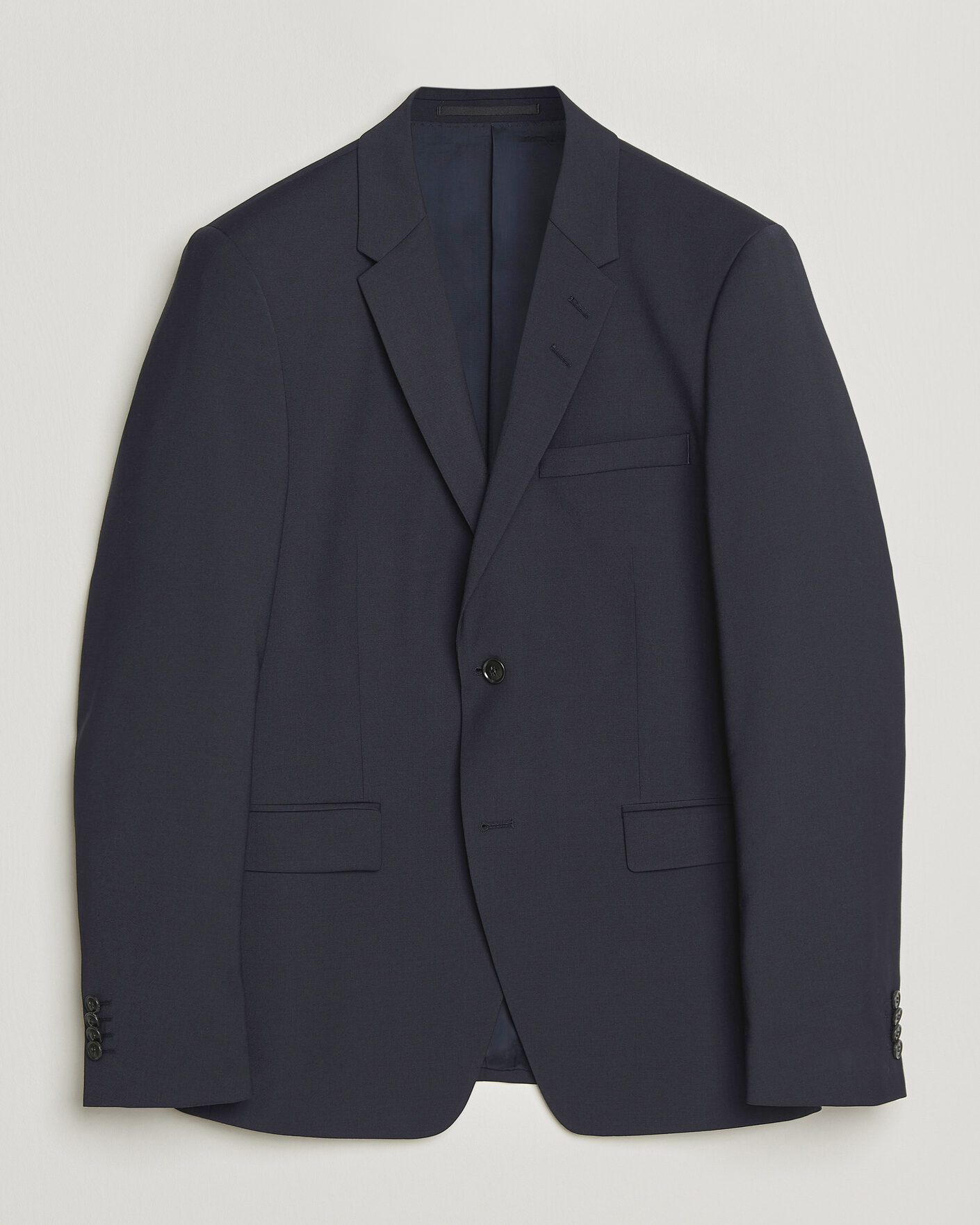 Hombres | Blazers | Tiger of Sweden | Jamie Wool Travel Suit Blazer Dark Ink