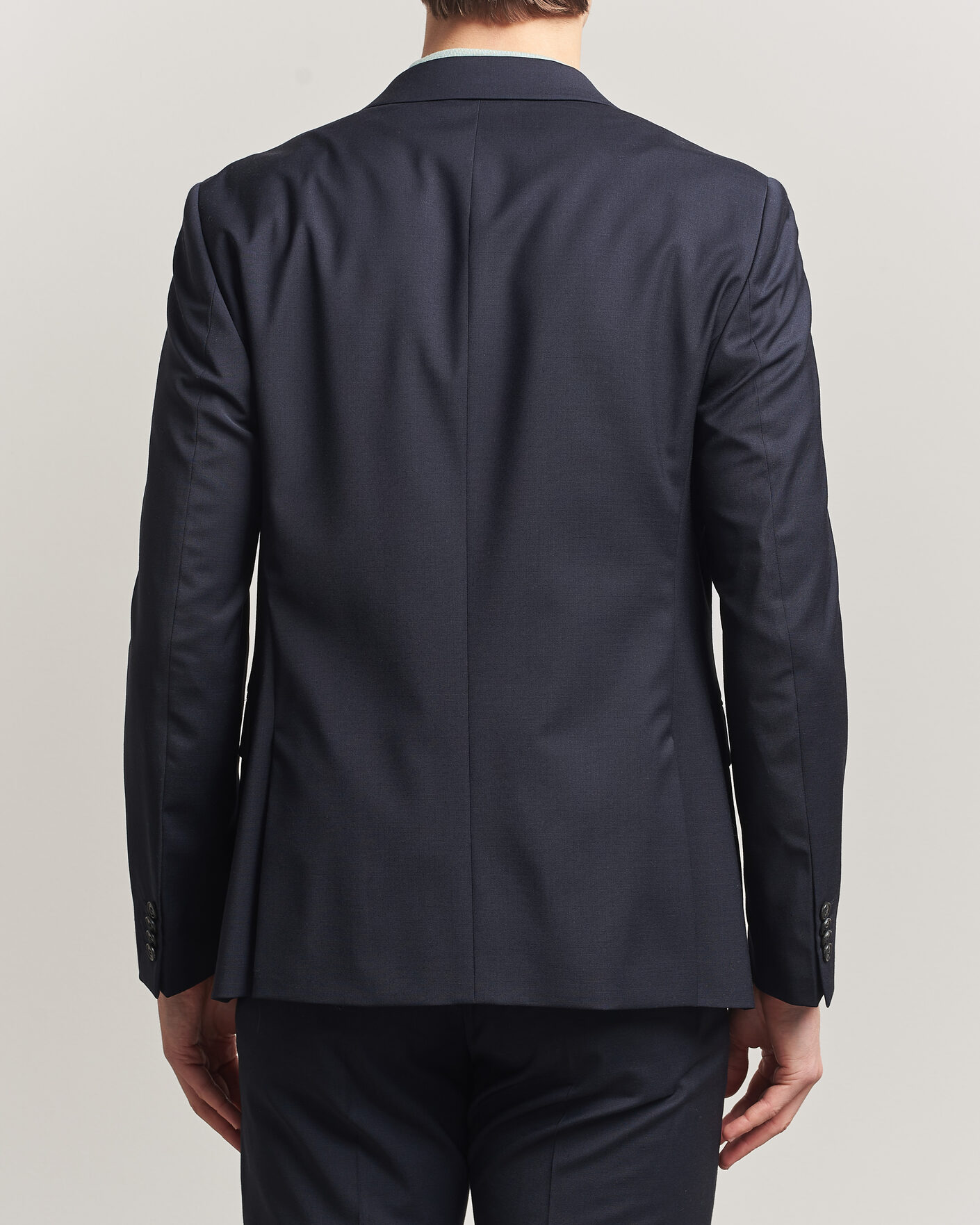 Hombres | Blazers | Tiger of Sweden | Jamie Wool Travel Suit Blazer Dark Ink