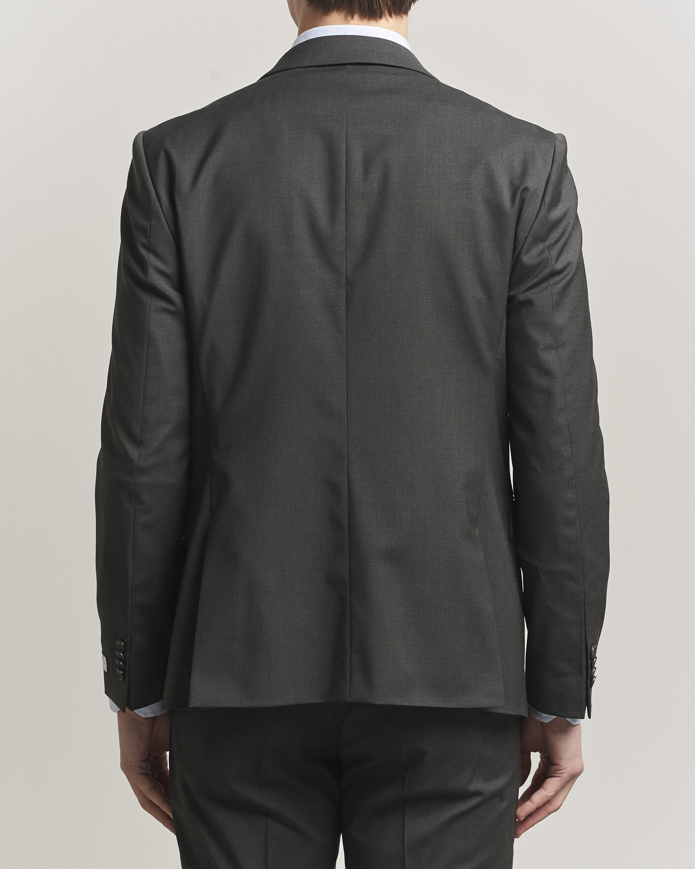 Hombres | Blazers | Tiger of Sweden | Jamie Wool Travel Suit Blazer Olive Extreme