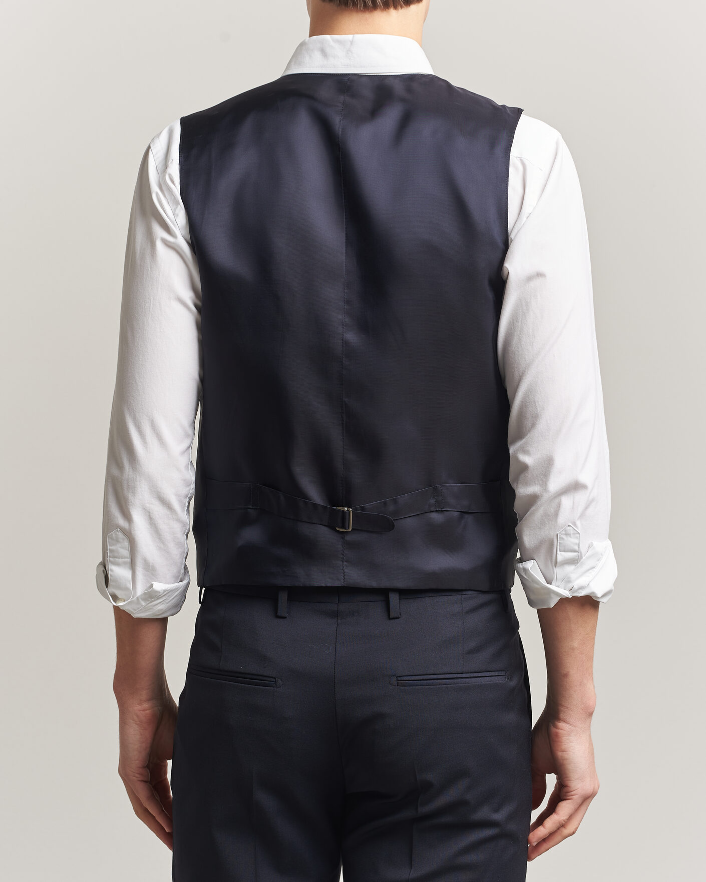 Hombres | Chalecos | Tiger of Sweden | Winston Wool Travel Waistcoat Dark Ink