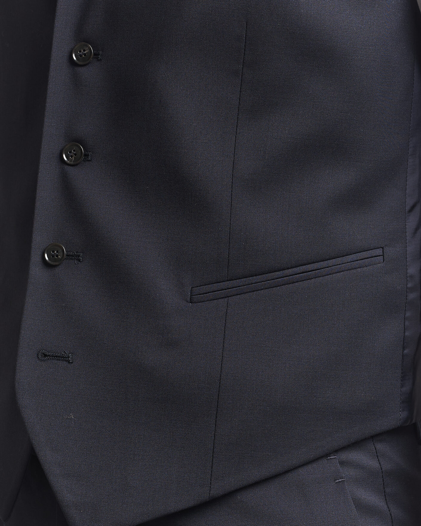 Hombres | Chalecos | Tiger of Sweden | Winston Wool Travel Waistcoat Dark Ink