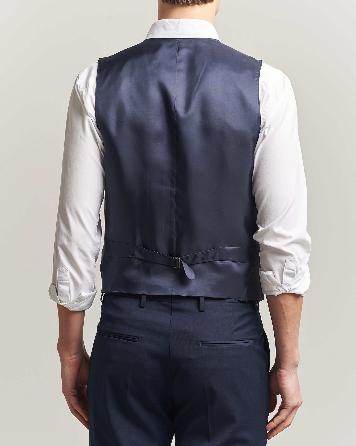 Hombres | Chalecos | Tiger of Sweden | Winston Wool Travel Waistcoat Royal Blue