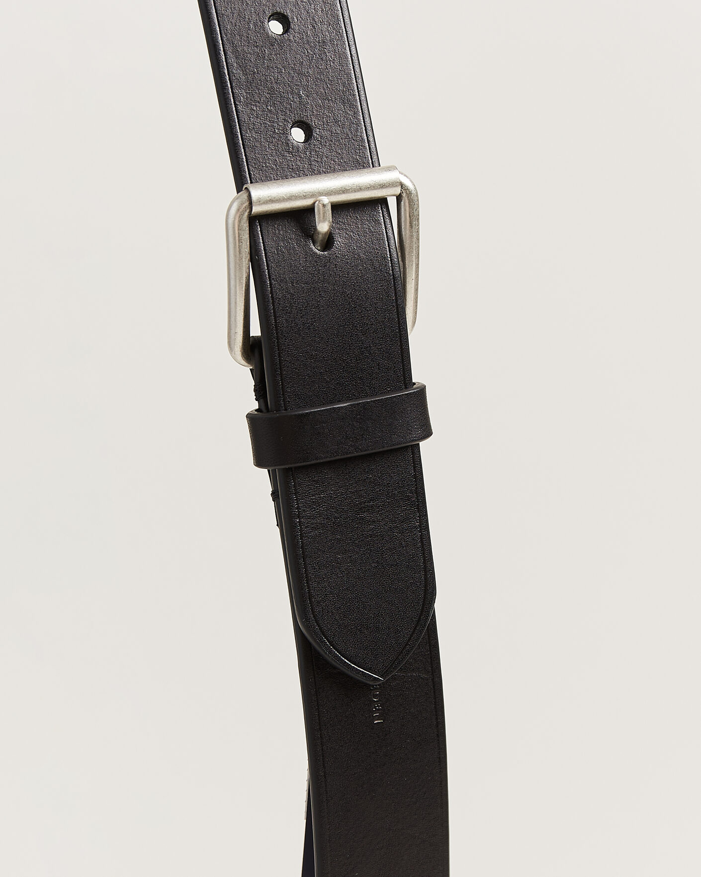 Hombres | Cinturones | Tiger of Sweden | Labori Leather Belt Black