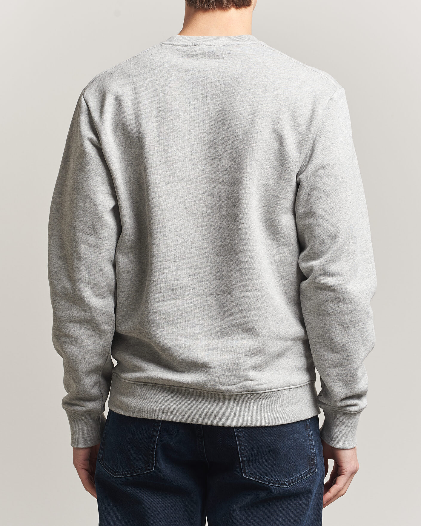 Hombres | Jerséis y prendas de punto | Tiger of Sweden | Emerson Crew Neck Sweatshirt Grey Melange