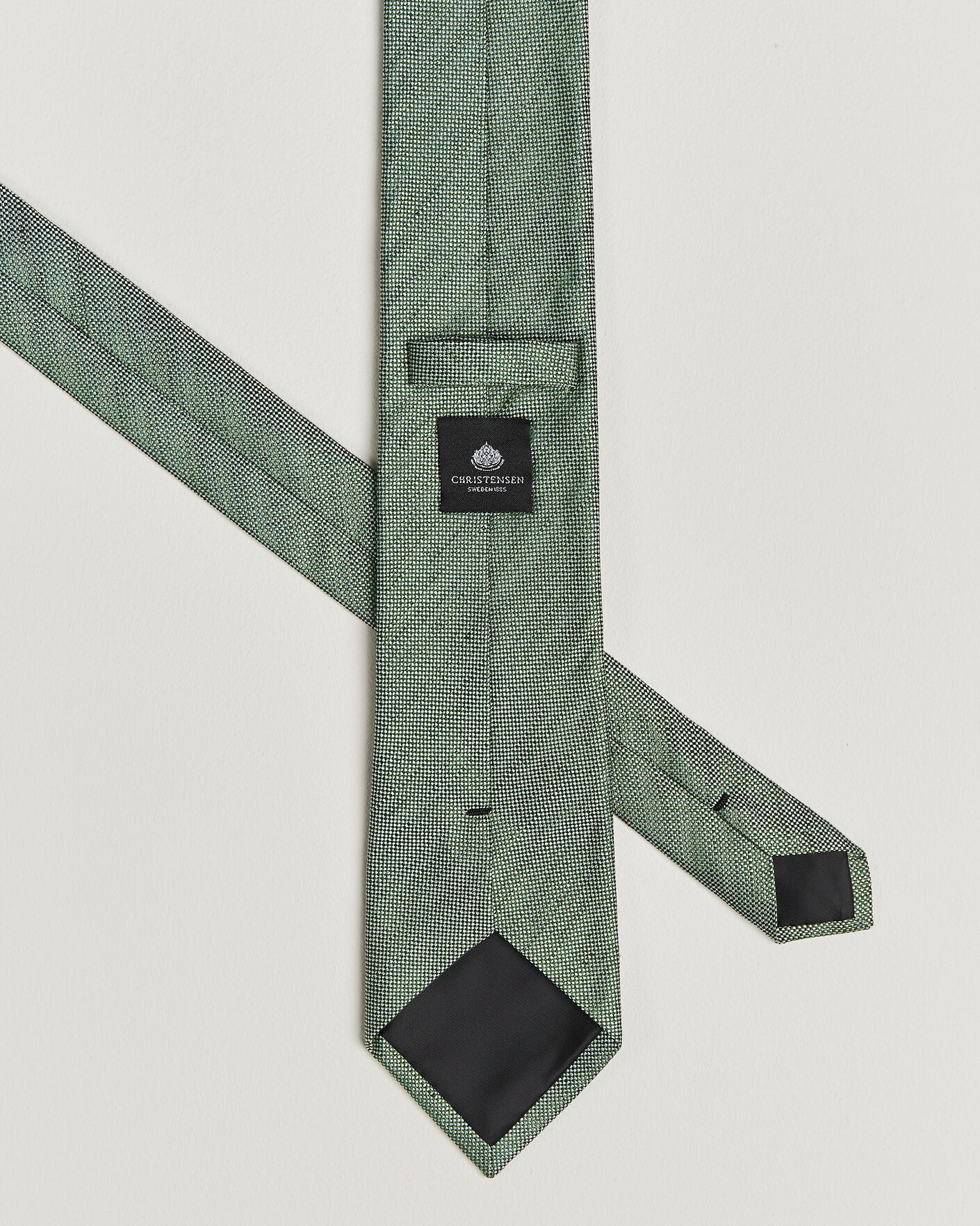 Hombres | Corbatas | Amanda Christensen | Box Set Printed Silk 8cm Tie With Pocket Square Green