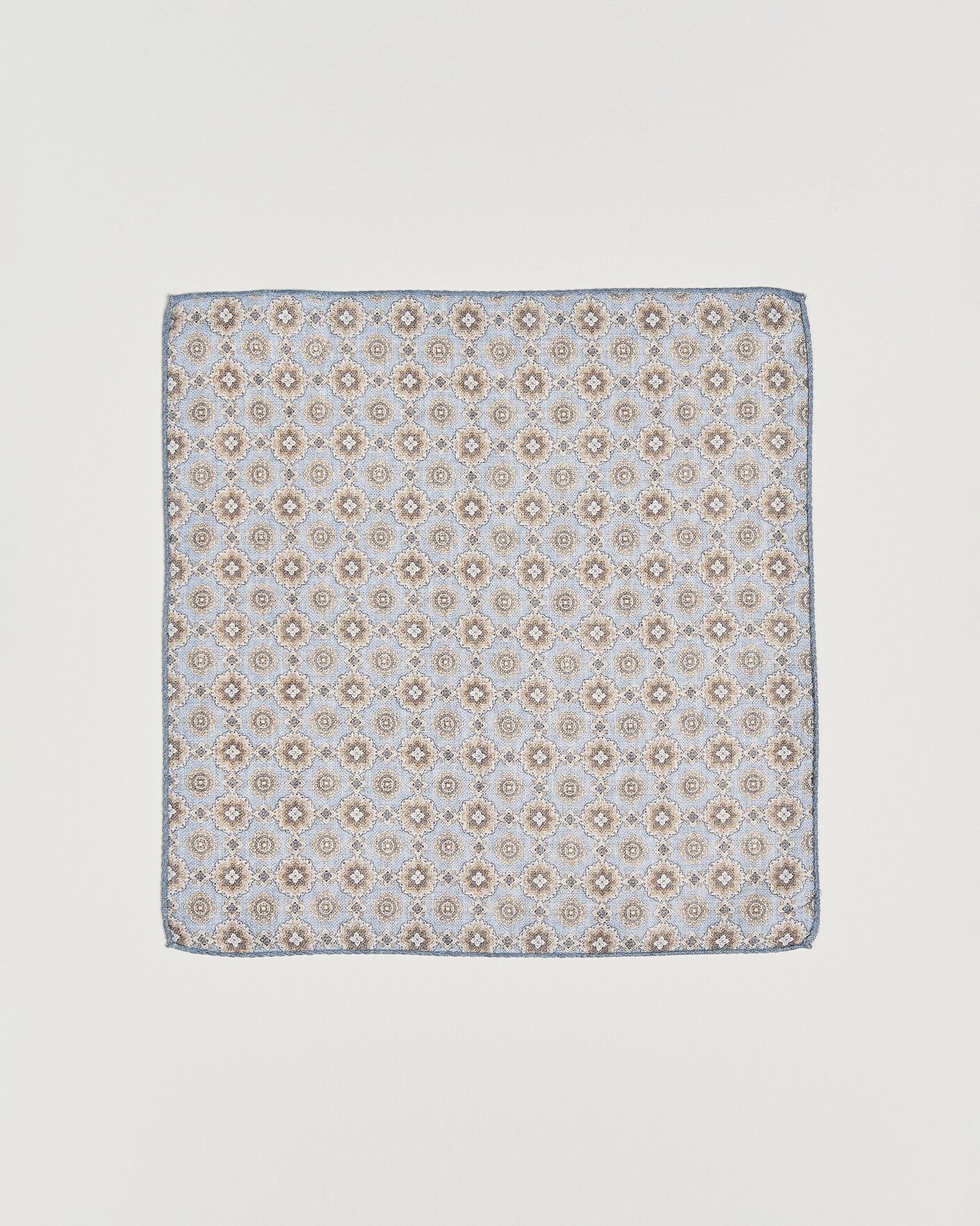 Hombres | Pañuelos de bolsillo | Amanda Christensen | Silk Shappe Double Faced Pocket Square Navy