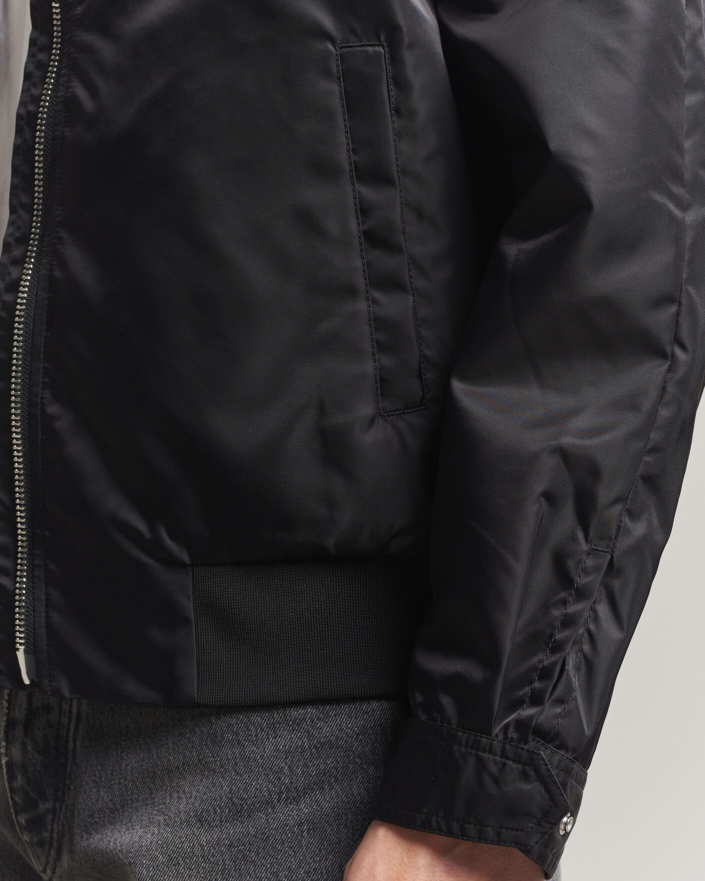 Hombres | Abrigos y chaquetas | Filippa K | Technical Bomber Jacket Black
