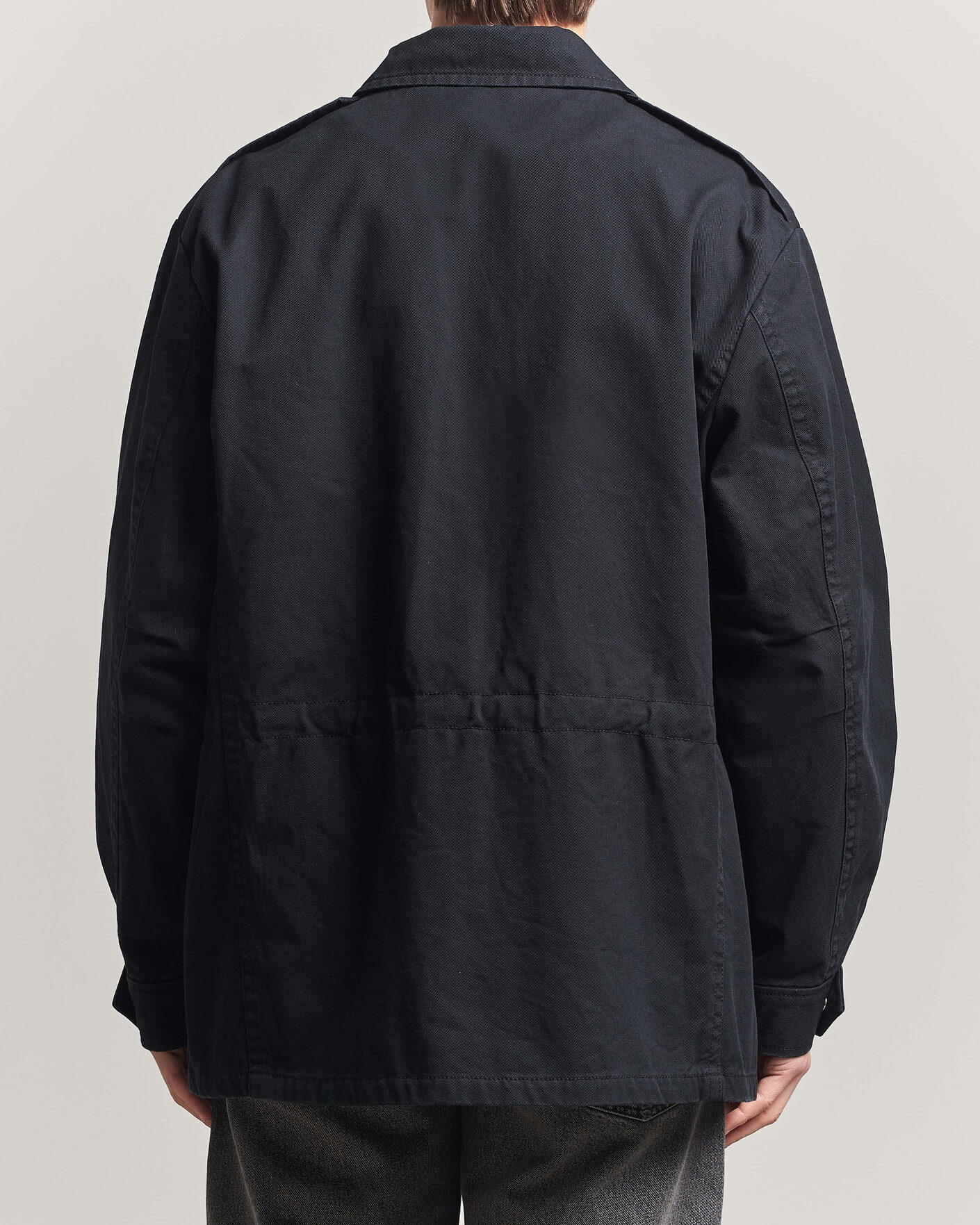 Hombres | Abrigos y chaquetas | Filippa K | Cotton Field Jacket Black