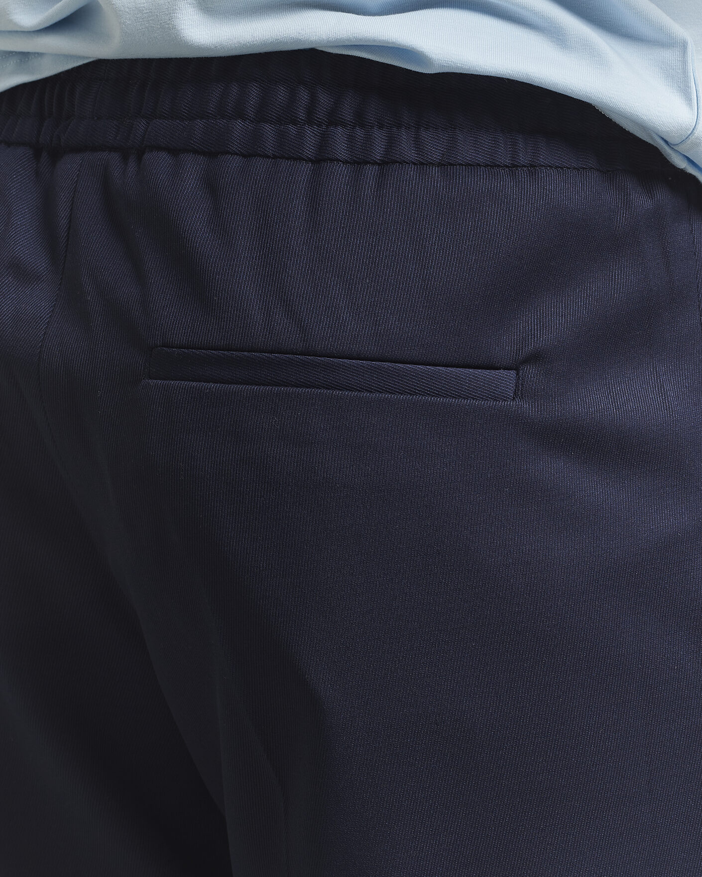 Hombres | Pantalones | Filippa K | Theo Relaxed Wool Trousers Ink Navy