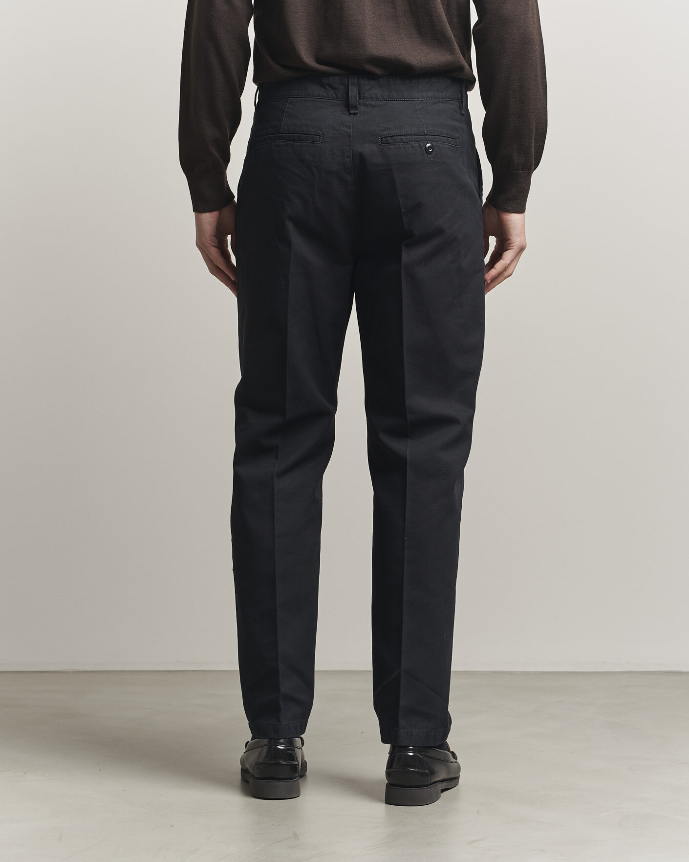Hombres | Pantalones | Filippa K | Carl Cotton Trousers Black