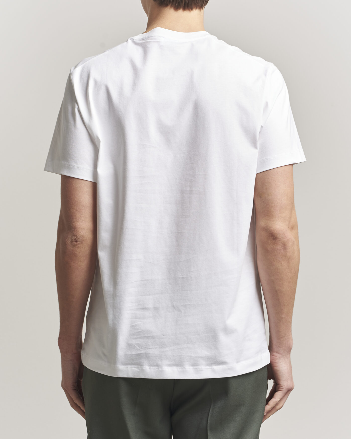 Hombres | Camisetas | Filippa K | Filip Crew Neck T-Shirt White