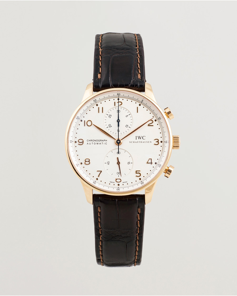 Hombres | Pre-Owned & Vintage Watches | IWC Pre-Owned | Portuguese Chronograph 18K