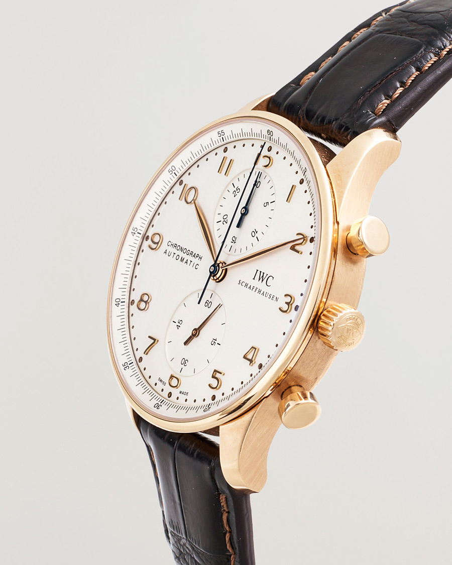 Hombres | Pre-Owned & Vintage Watches | IWC Pre-Owned | Portuguese Chronograph 18K