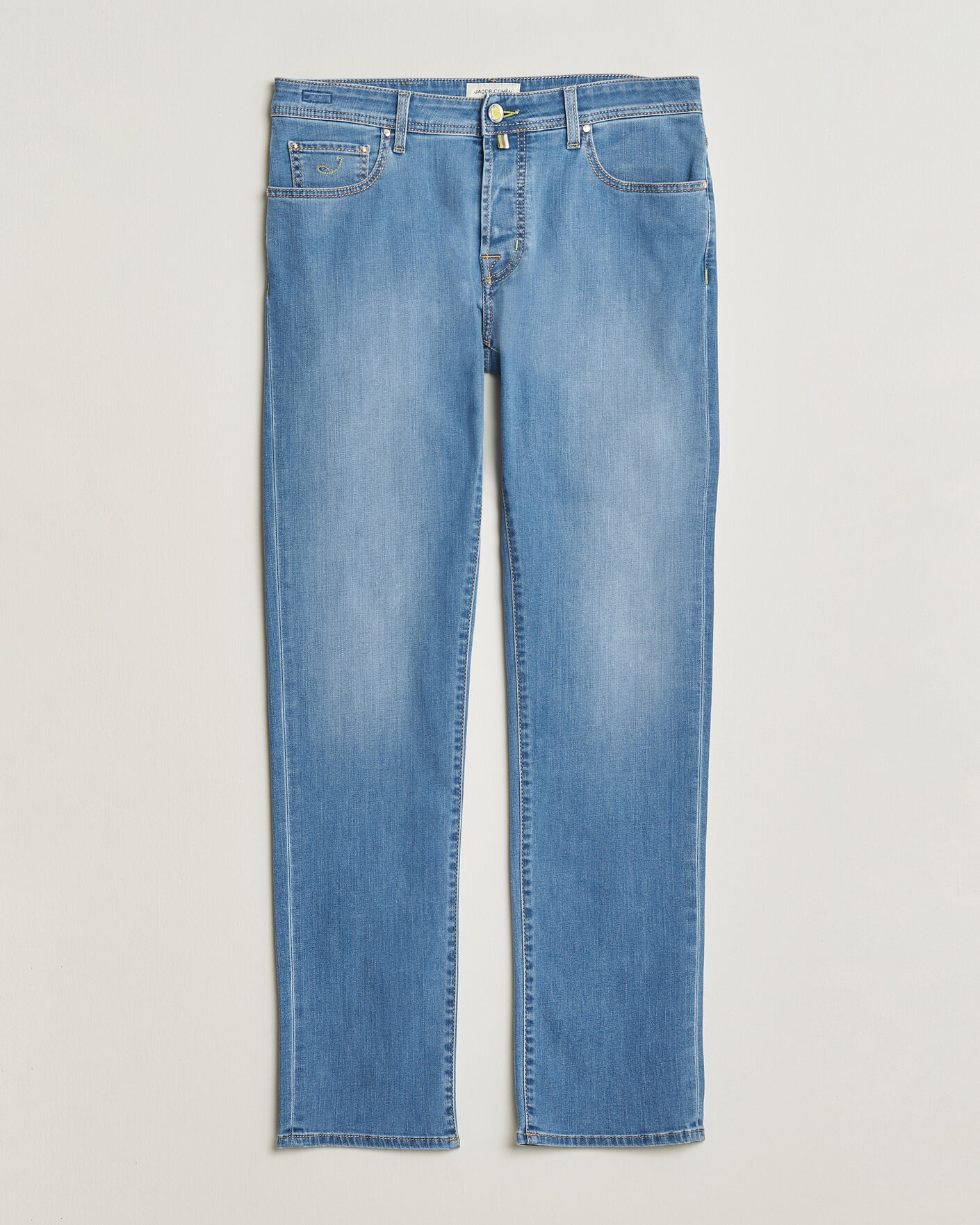 Hombres | Pantalones | Jacob Cohën | Bard Slim Fit Stretch Jeans Super Light Blue