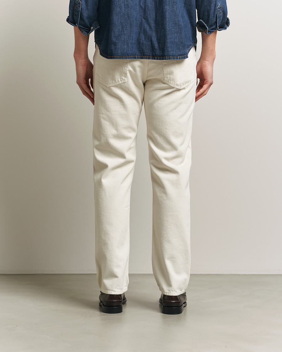 Hombres | Pantalones | Jacob Cohën | Edos Regular Straight Fit Bull Denim Jeans White