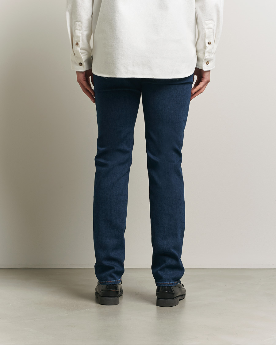 Hombres | Pantalones | Jacob Cohën | Bard Slim Fit Stretch Jeans Dark Blue