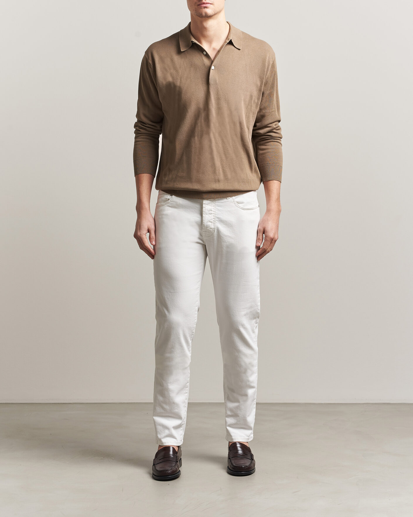 Hombres | Vaqueros | Jacob Cohën | Bard Slim Fit Bull Stretch Jeans White