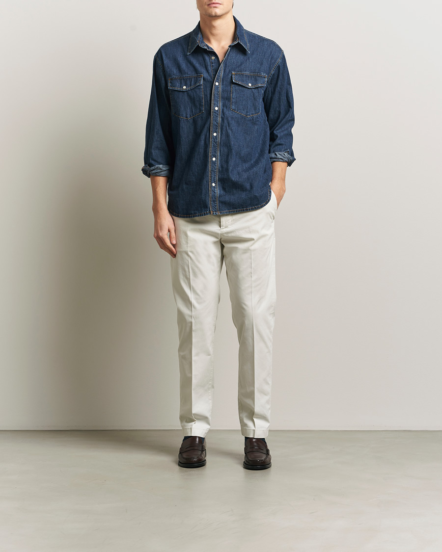 Hombres | Pantalones | Jacob Cohën | John Chino Off White