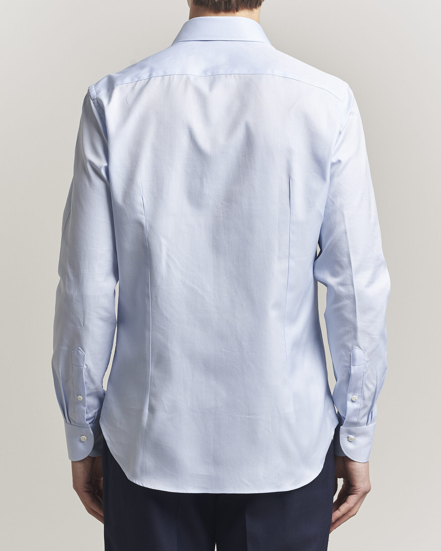 Hombres | Camisas | Canali | Slim Fit Oxford Shirt Light Blue