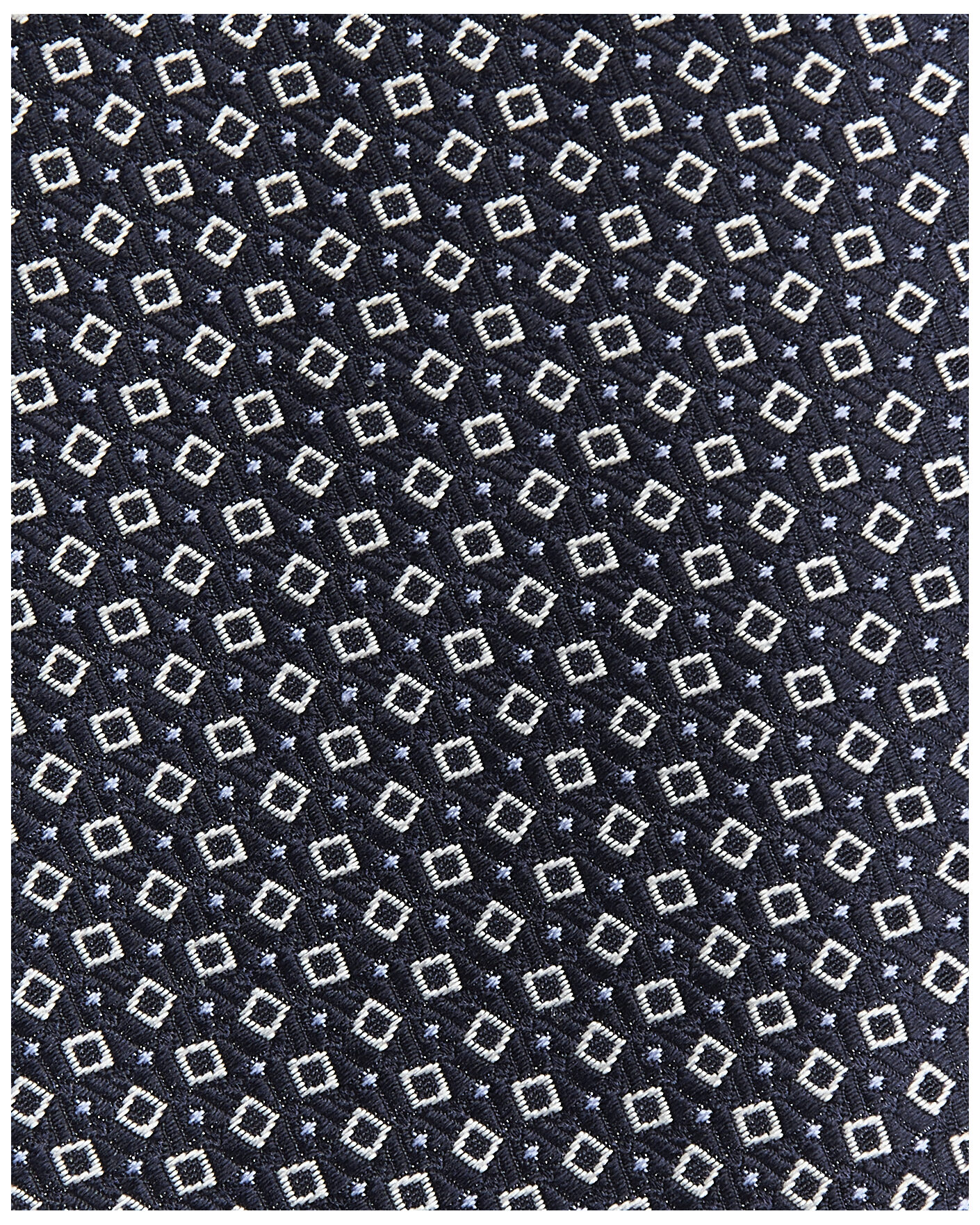 Hombres | Corbatas | Canali | Micro Structure Silk Tie Navy