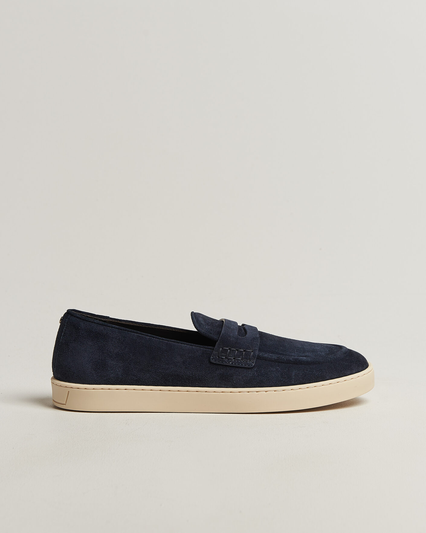 Hombres | Mocasines | Canali | Summer Loafers Navy Suede