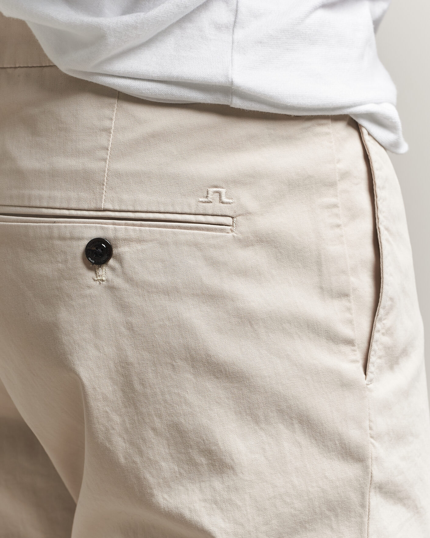Hombres | Pantalones | J.Lindeberg | Chaze Cotton Stretch Pants Moonbeam