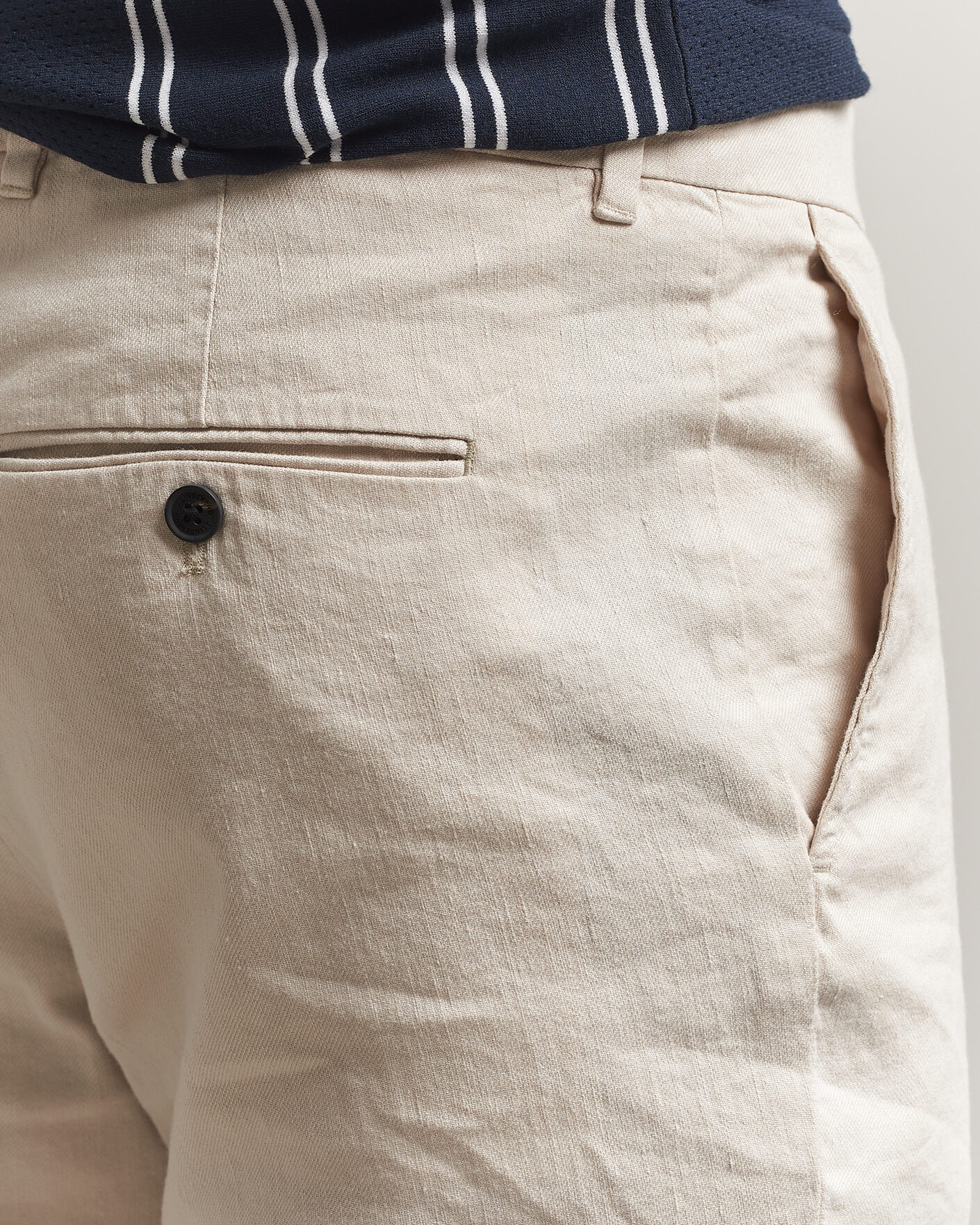 Hombres | Pantalones | J.Lindeberg | Logan Stretch Linen Pants Moonbeam