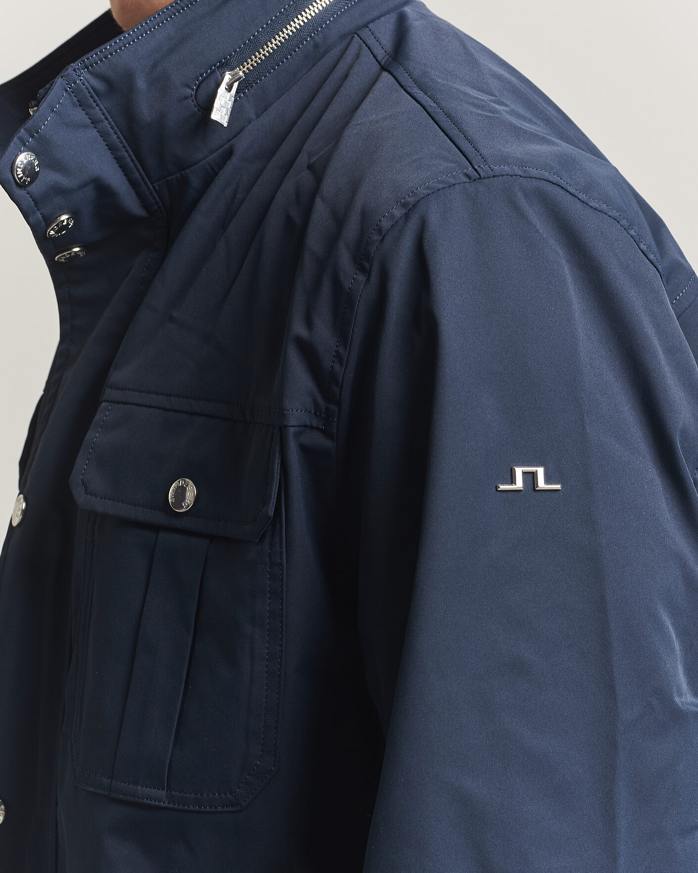 Hombres | Abrigos y chaquetas | J.Lindeberg | Bailey Recyceled Poly Jacket JL Navy
