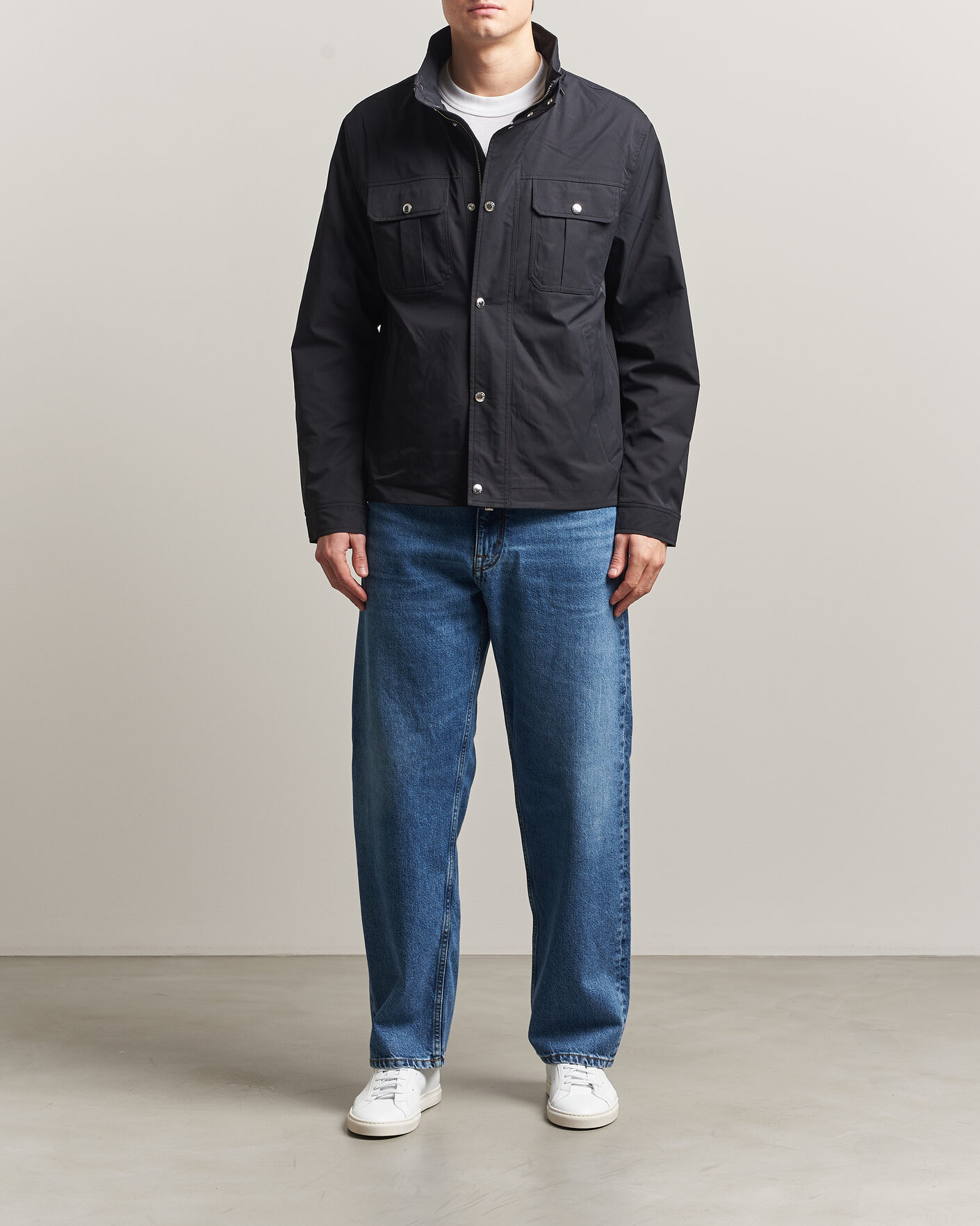 Hombres | Abrigos y chaquetas | J.Lindeberg | Bailey Recyceled Poly Jacket Black