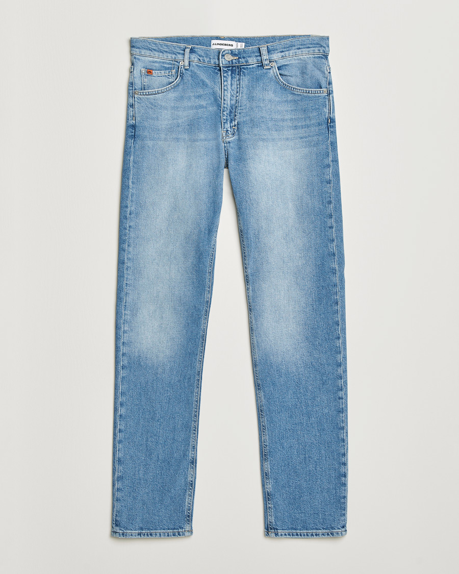 Hombres | Vaqueros | J.Lindeberg | Jax Light Wash Slim Jeans Light Blue