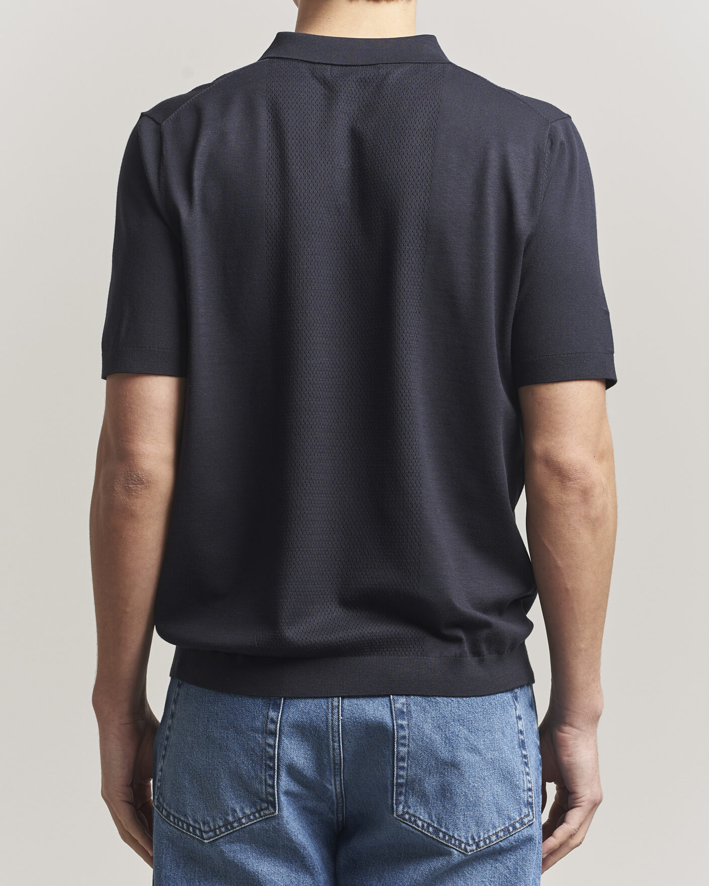 Hombres | Polos | J.Lindeberg | Reymond Knit Polo JL Navy