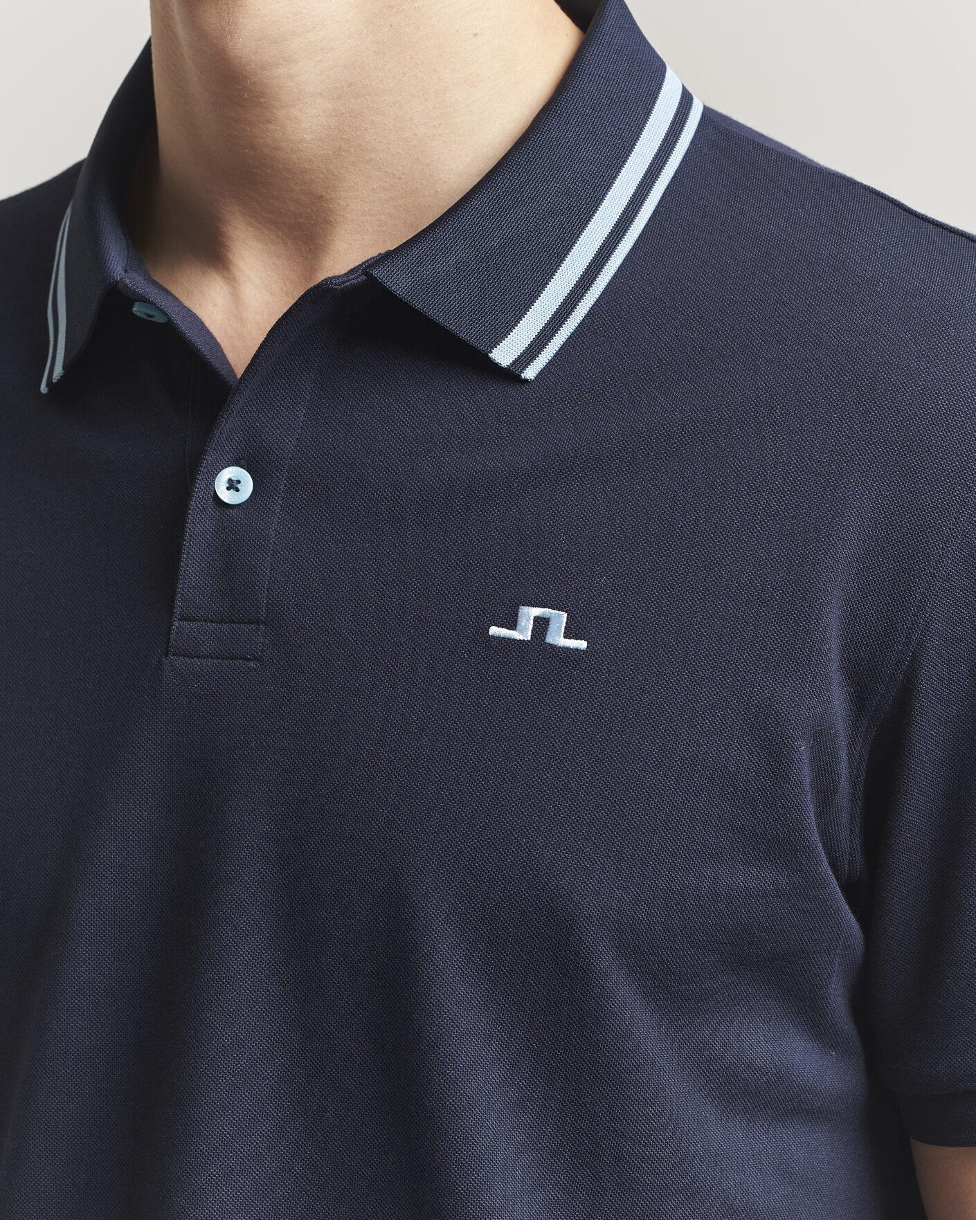 Hombres | Polos | J.Lindeberg | Joey Tipping Polo JL Navy