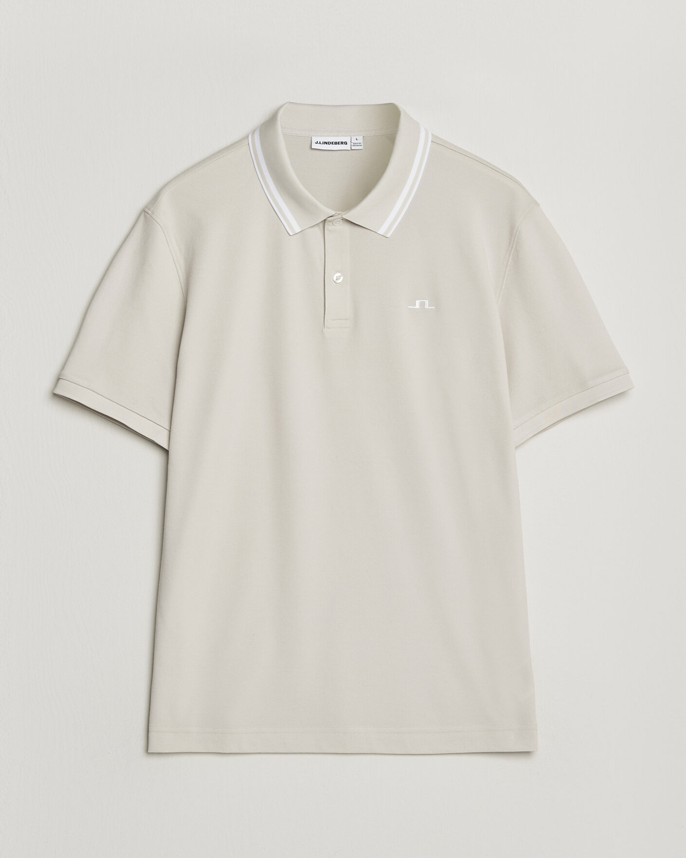 Hombres | Polos | J.Lindeberg | Joey Tipping Polo Moonbeam
