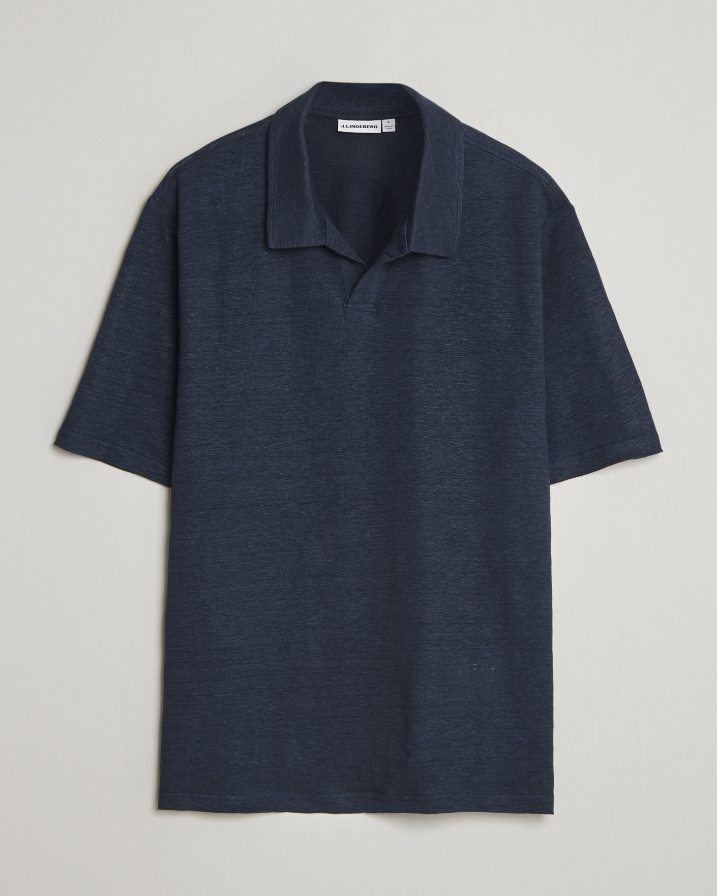 Hombres | Polos | J.Lindeberg | Roy Linen Polo JL Navy
