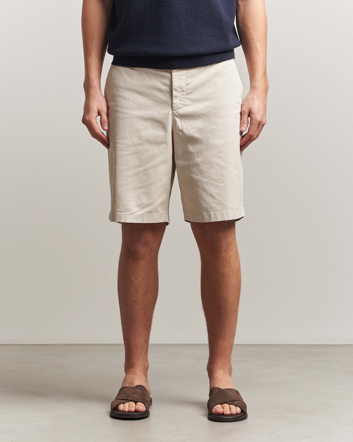 Hombres | Pantalones cortos | J.Lindeberg | Shane Cotton Stretch Shorts Moonbeam