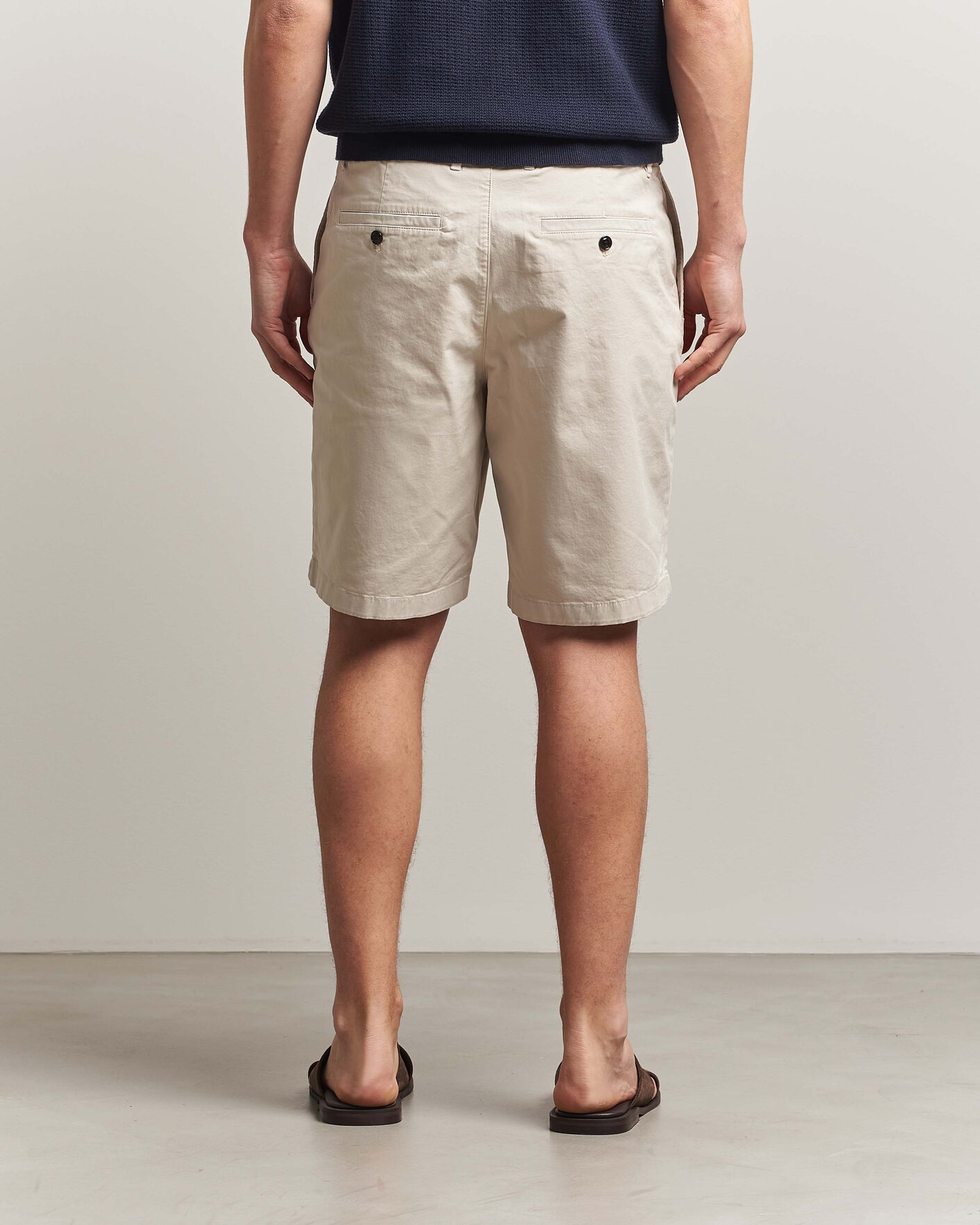 Hombres | Pantalones cortos | J.Lindeberg | Shane Cotton Stretch Shorts Moonbeam