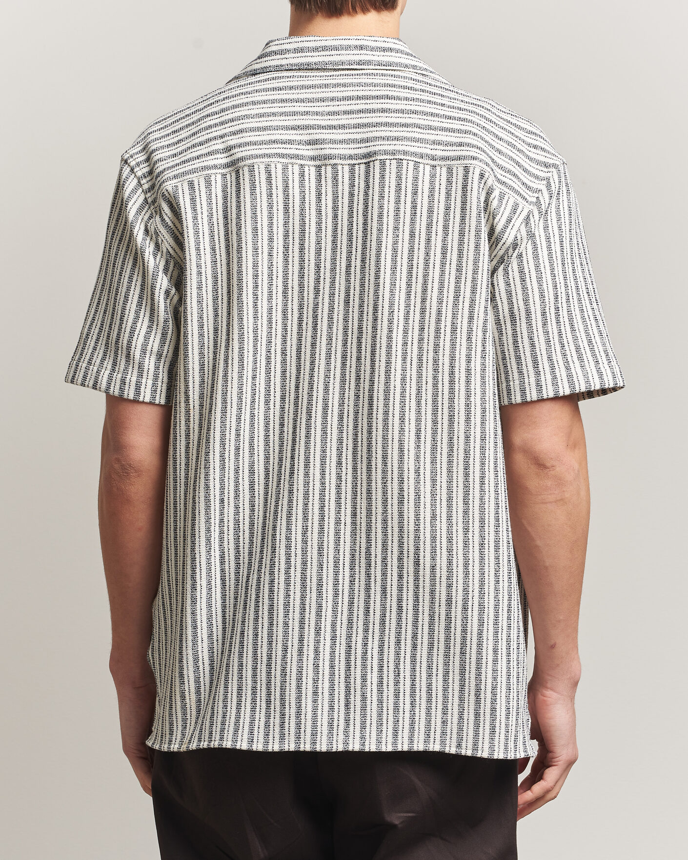 Hombres | Camisas | J.Lindeberg | Elio Structure Resort Shirt JL Navy