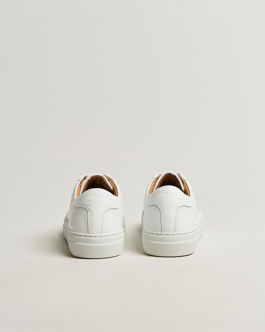 Hombres | Zapatillas | J.Lindeberg | Art Signature Leather Sneaker White