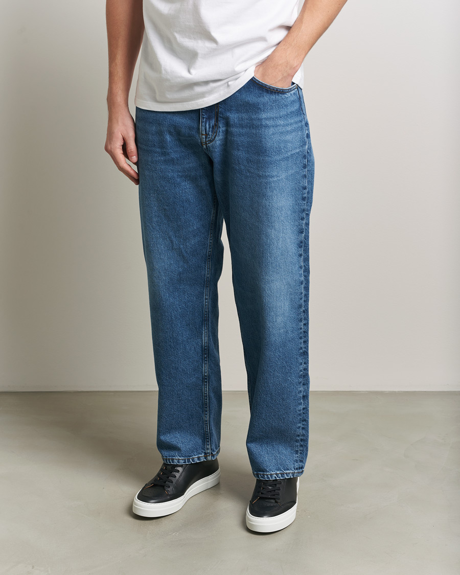 Hombres | Zapatillas | J.Lindeberg | Art Signature Leather Sneaker Black