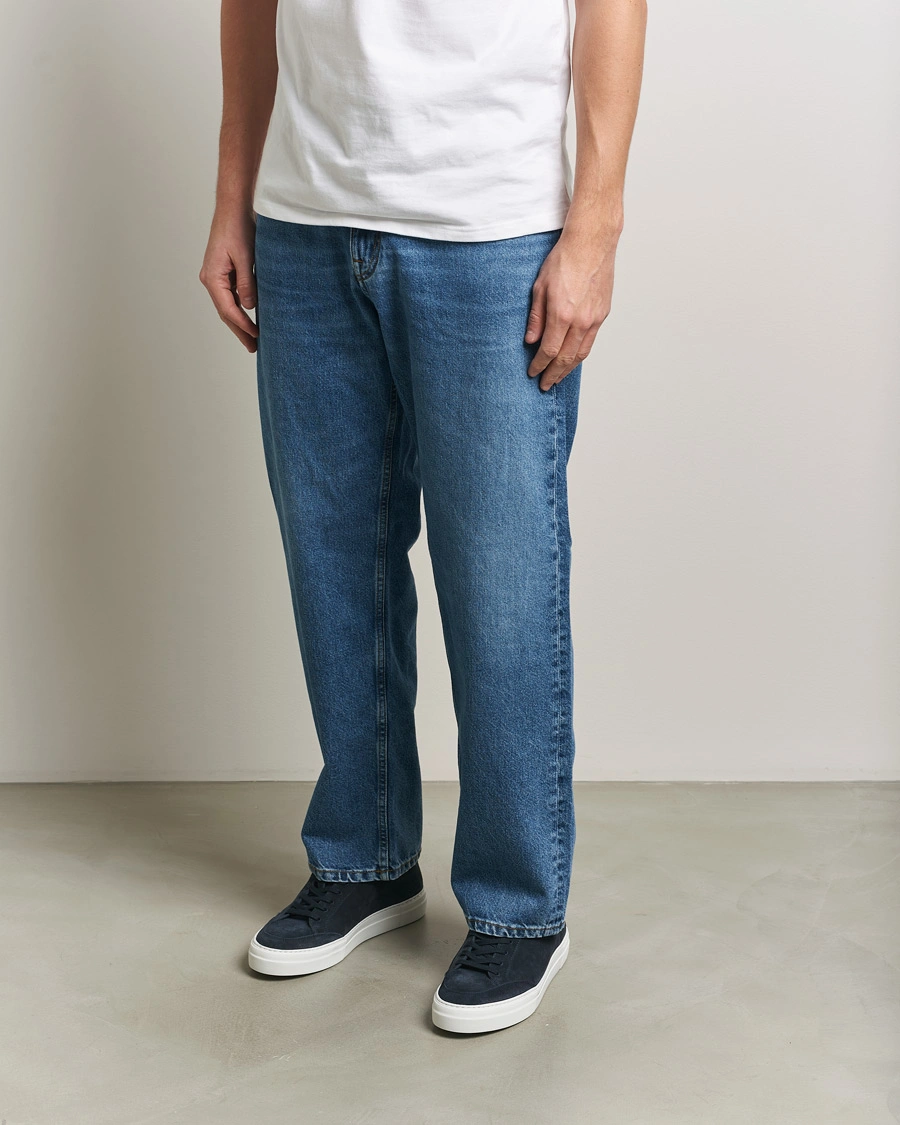 Hombres | Zapatillas | J.Lindeberg | Art Signature Suede Sneaker JL Navy