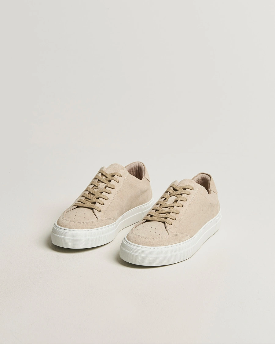 Hombres | Zapatillas | J.Lindeberg | Art Signature Suede Sneaker Moonbeam