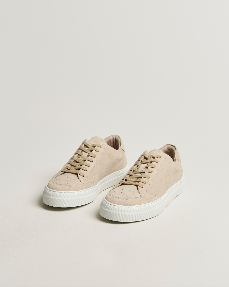 Hombres | Zapatillas | J.Lindeberg | Art Signature Suede Sneaker Moonbeam
