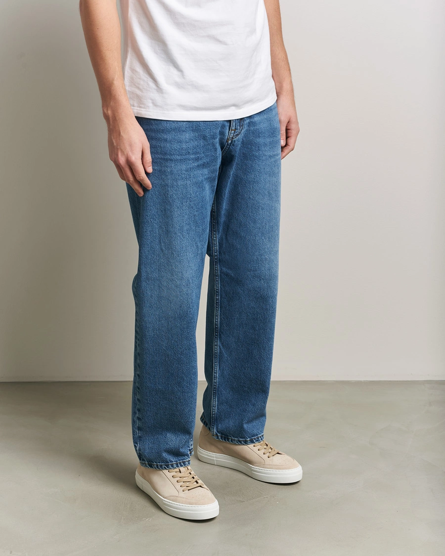 Hombres | Zapatillas | J.Lindeberg | Art Signature Suede Sneaker Moonbeam