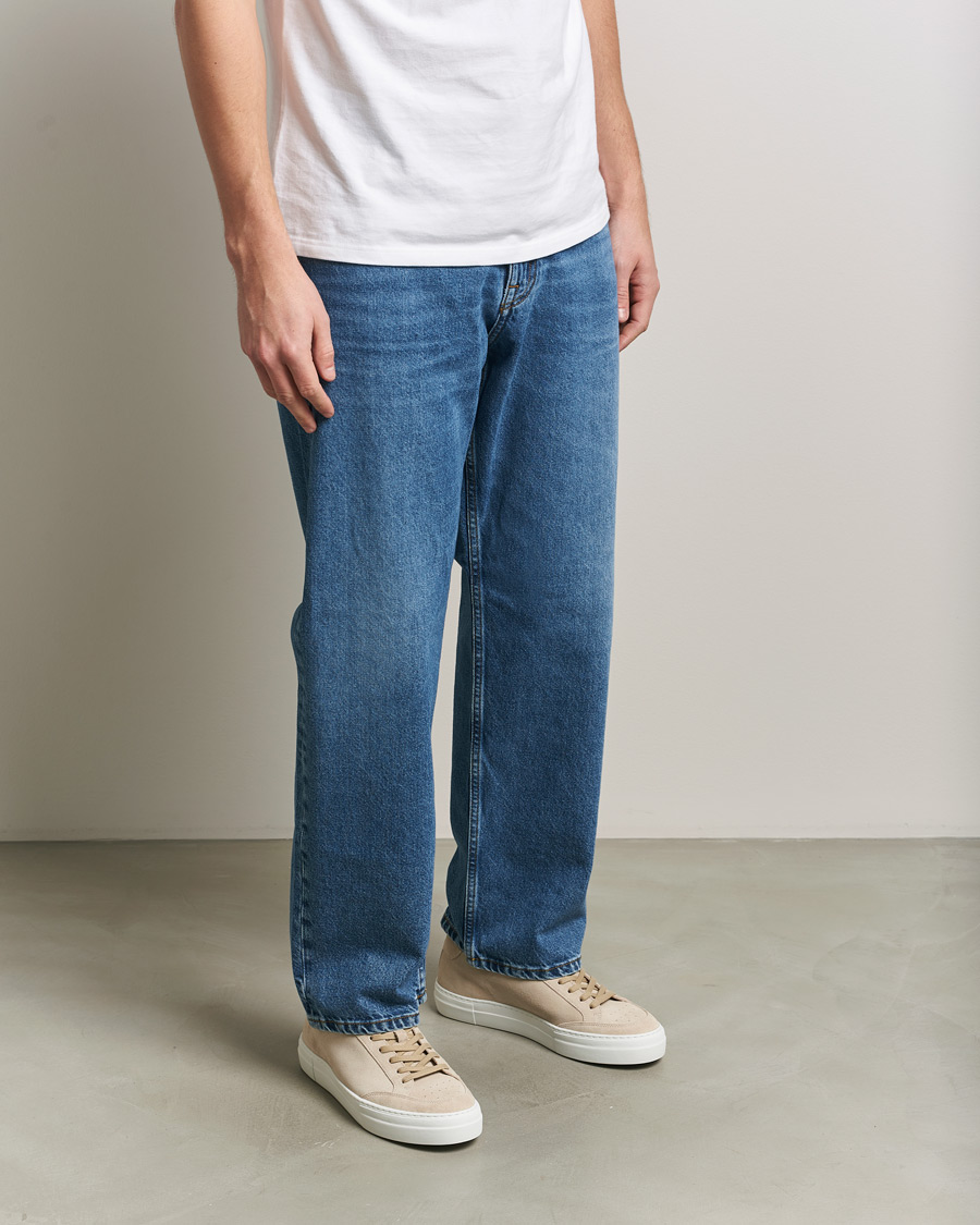Hombres | Zapatillas | J.Lindeberg | Art Signature Suede Sneaker Moonbeam