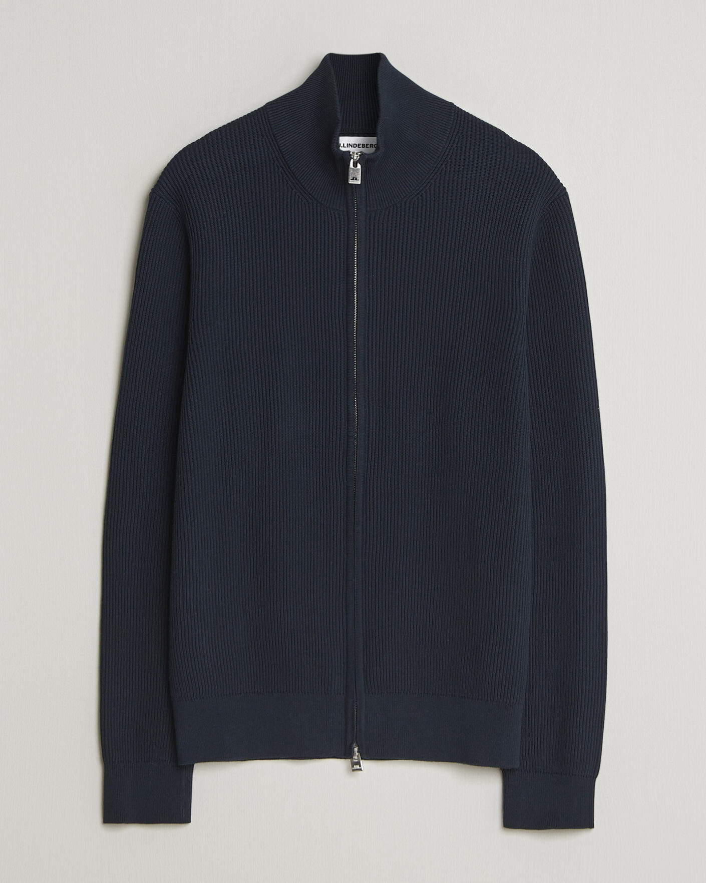 Hombres | Jerséis y prendas de punto | J.Lindeberg | Alexis Full Zip Cardigan JL Navy